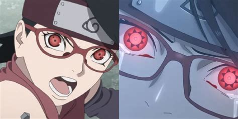 sarada uchiha|Boruto: Sarada Uchiha's Mangekyo Sharingan, Explained .